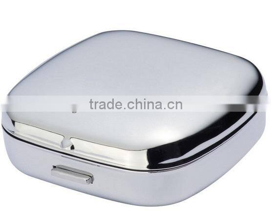 Metal Fold-able Case Travel Alarm Clock