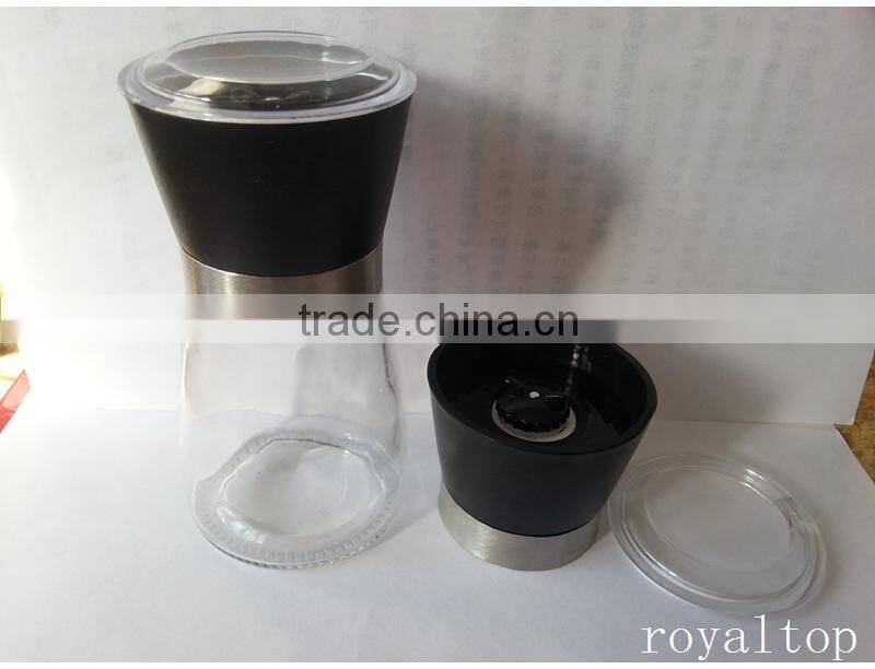 glass pepper mill