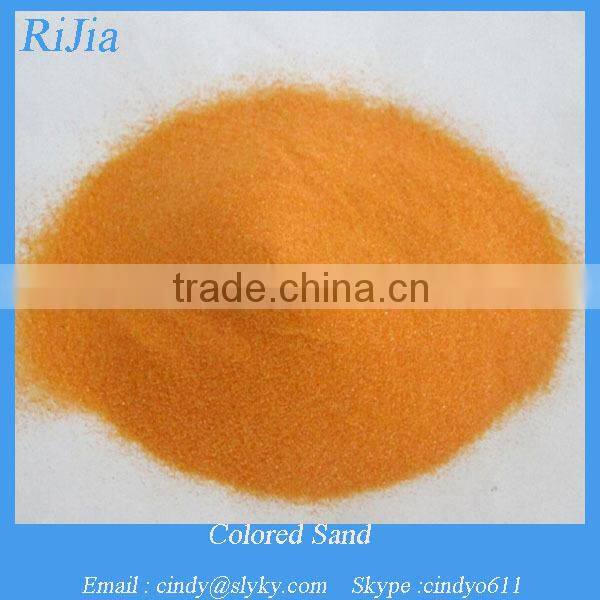 dyed colored gravel stone sand for decoration