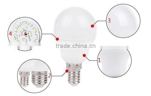 300 Degree Mini G45 Bulb E27 LED Bulb 6W LED G45 LED Bulb