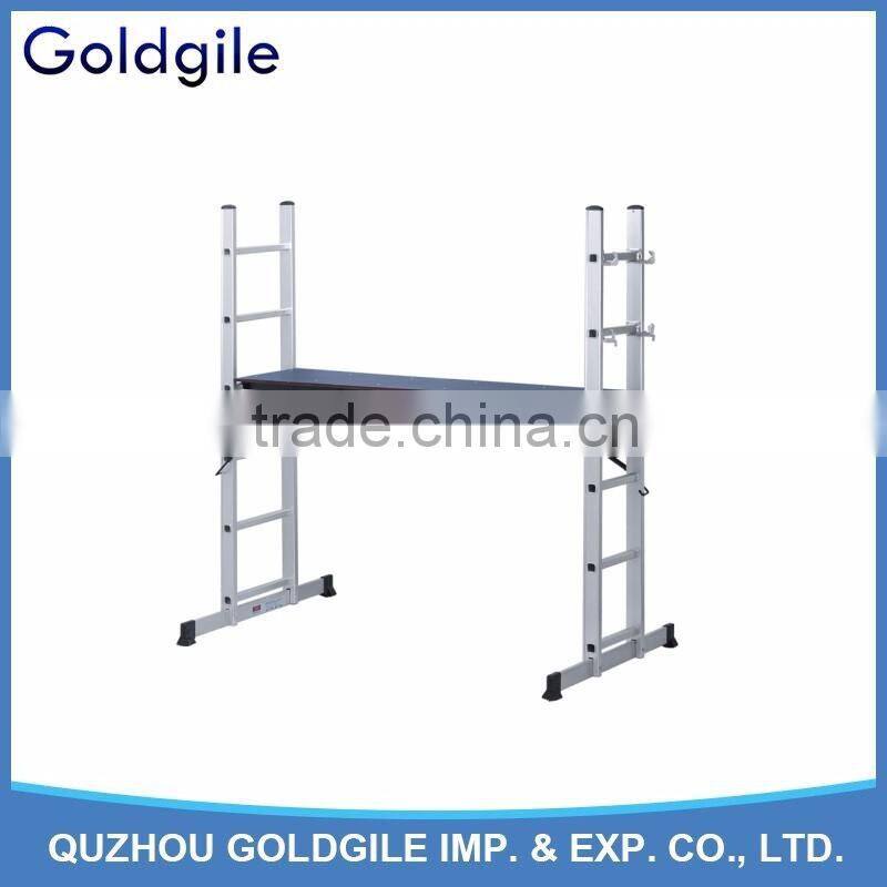 Goldgile 2016 EN131-6 Aluminum Double-sided telescopic ladder