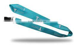 Hot sell soft cheapest printed polyester lanyard