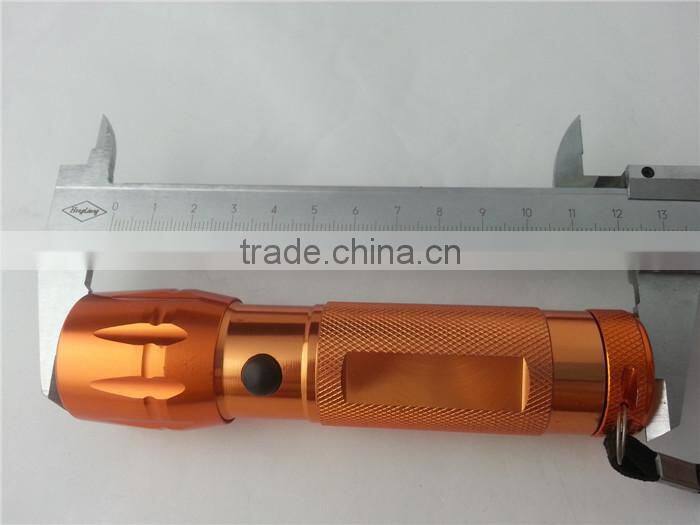 GS-8100 with white light aluminum red laser torch light