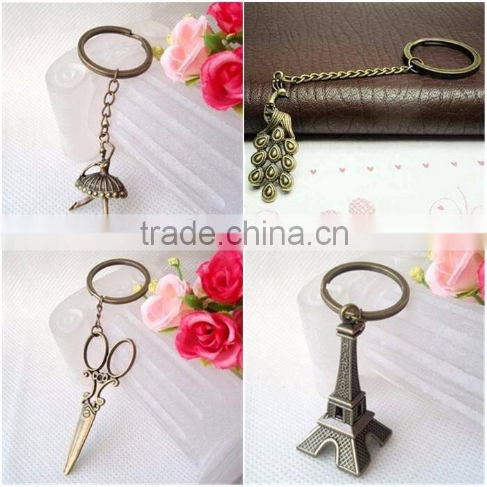 Wholesale New Design Hot Mini Fashion Metal Keychain Tourist Souvenirs Keychain KC11662
