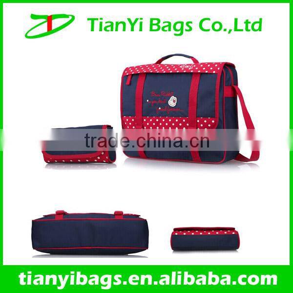 Young girl korean school high class student school bag