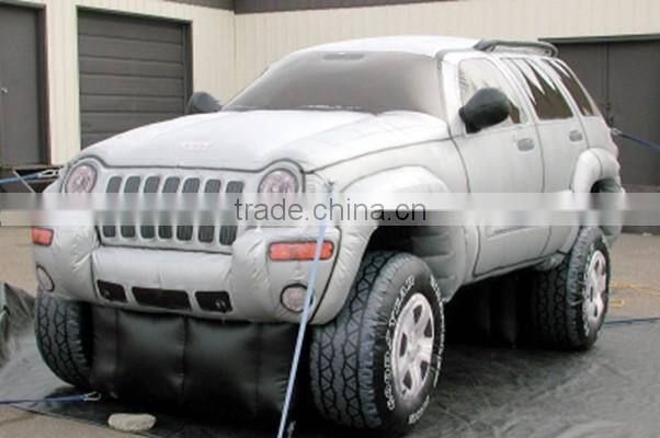 customized inflatable advertising car model for sale