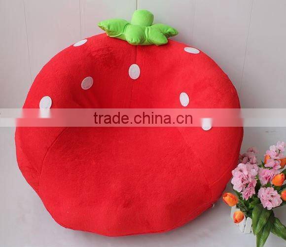 plush strawberry sofa