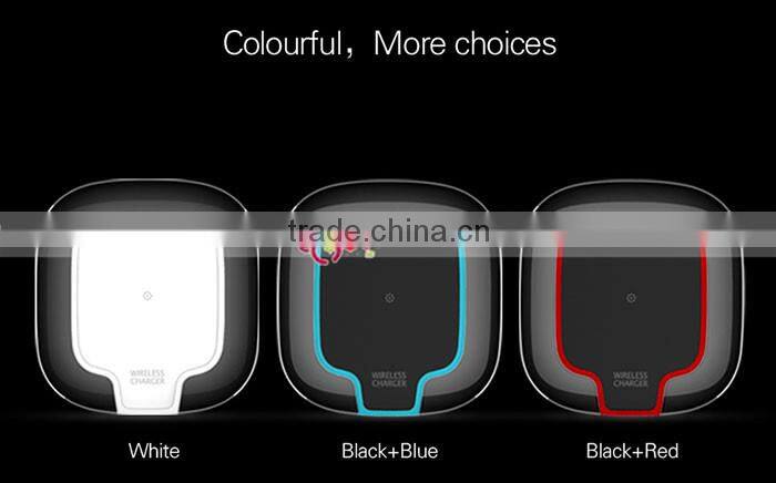 Waterproof Qi Standard Wireless Charger Adapter White