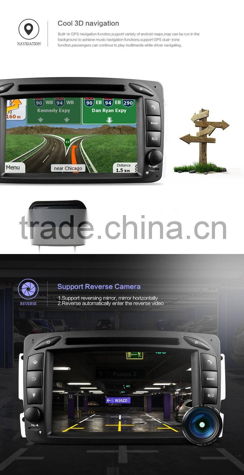 7'' WinMark multimedia car navigation with DVD player audio radio GPS Touch Screen