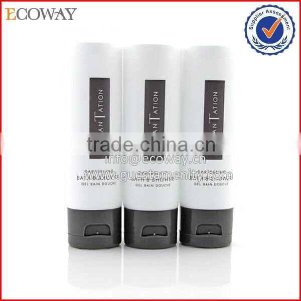 Luxury cosmetic pearlised matte flip cap tube