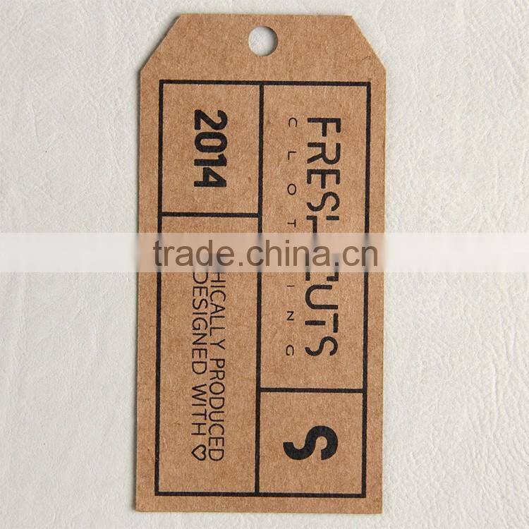 Garment accessories supplier custom simple paper card for comfort stretch apparel