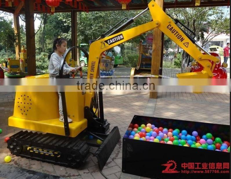 kids mini electric excavator 90 degree children excavator