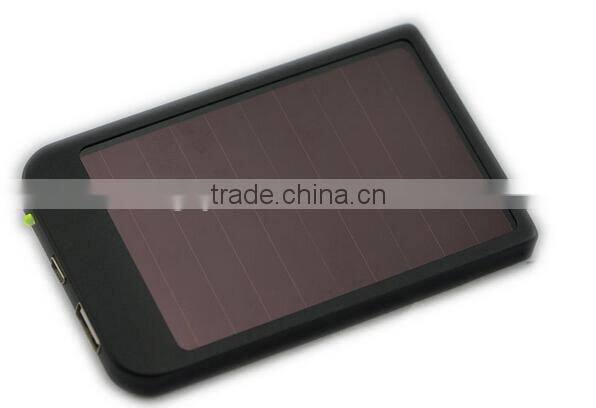 Mini solar panel portable charge 2600 mAH for mobile phone