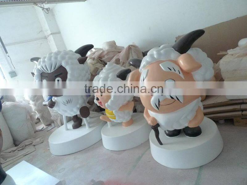 FRP cartoon statue sculpture