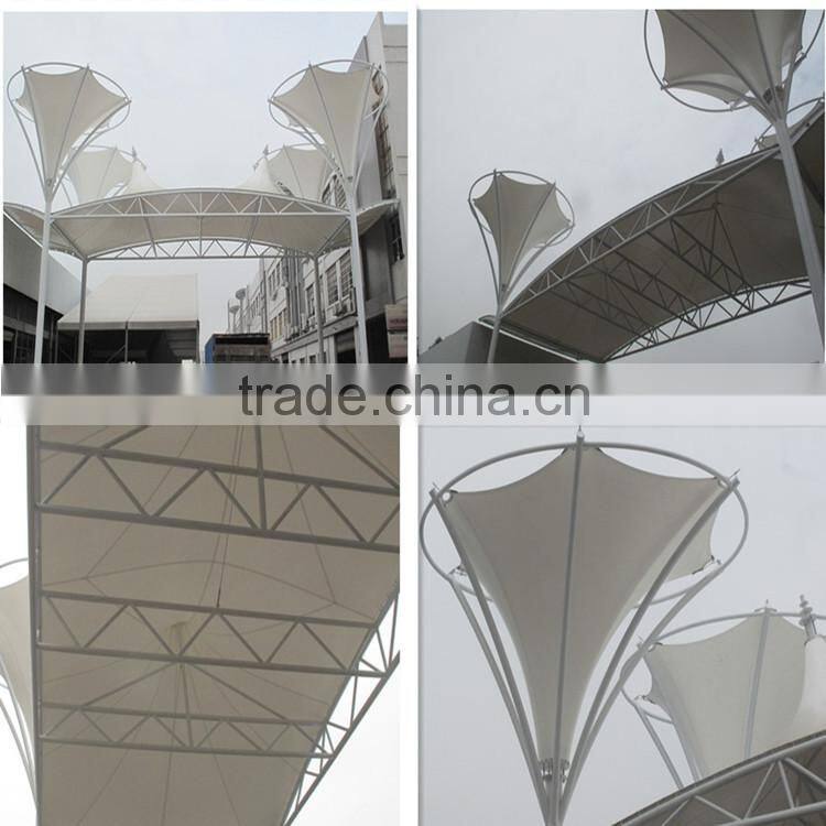 Shade car parking structure architecture