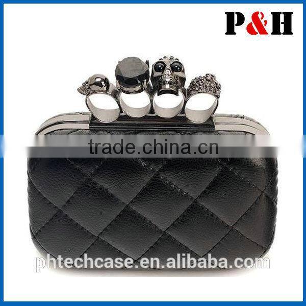 Fancy leather makeup bag cosmetic bag