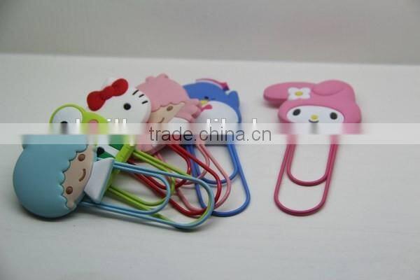 whosale Nice Design Silicone Bookmark Fancy Bookmark