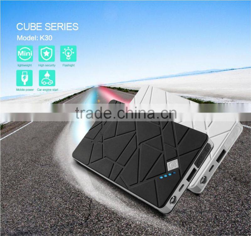 2016 best selling new design power bank jump starter with private mold