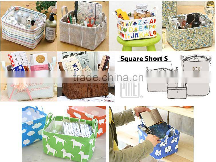 Home/Office Storage Box;Storage Box Flowers Pattern;COTTON 100% Material Storage Box