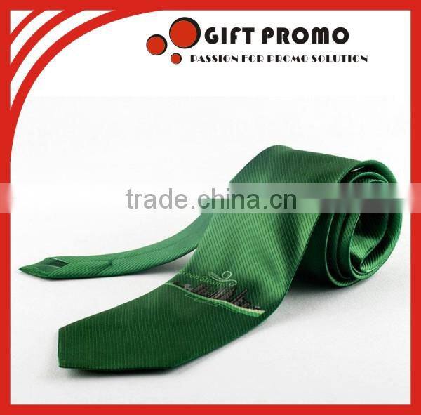 Custom Man Silk Embroidery Logo Tie