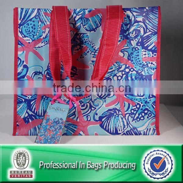 Lead-free Reusable Laminated PP Woven Shopping Bag