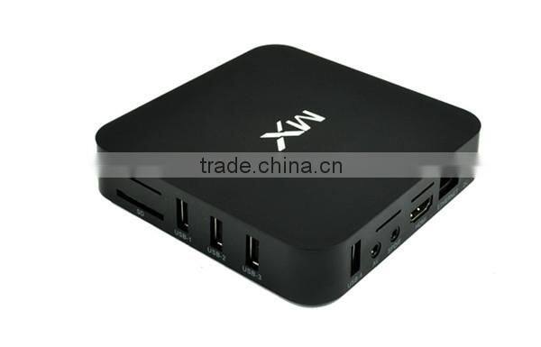Shenzhen original Android4.2 dual Amlogic 8726 hd 1080p 4k Kodi XBMC MX android smart tv receiver box with biss and cccam