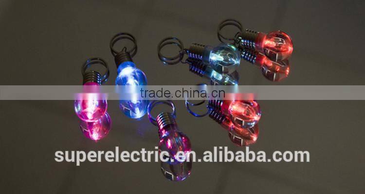 Made in china high quality promotional gifts wholesale cheap lamp led keychain
