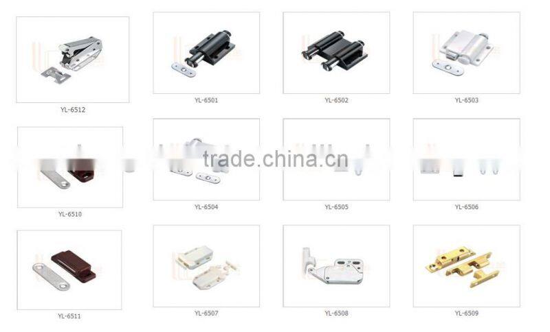 Pair of Cabinet Hangers - Screw mounting - cream colour cabinet hanger bracket