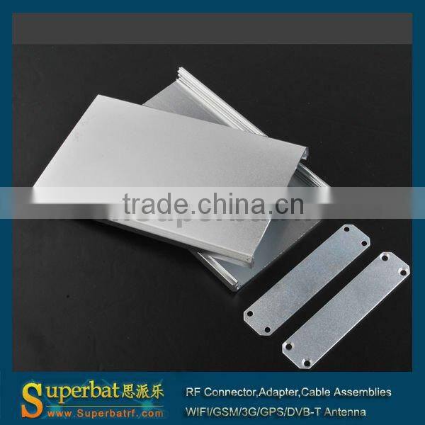 Aluminum Box Enclosure Case -4.33"*2.05"*0.51"(L*W*H) round aluminum box