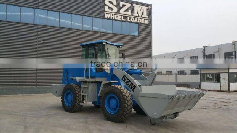 3 ton SZM top brand construction wheel loader for sale