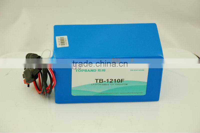 High quality lithium iron phosphate battery 12.8v 10ah China Supplier