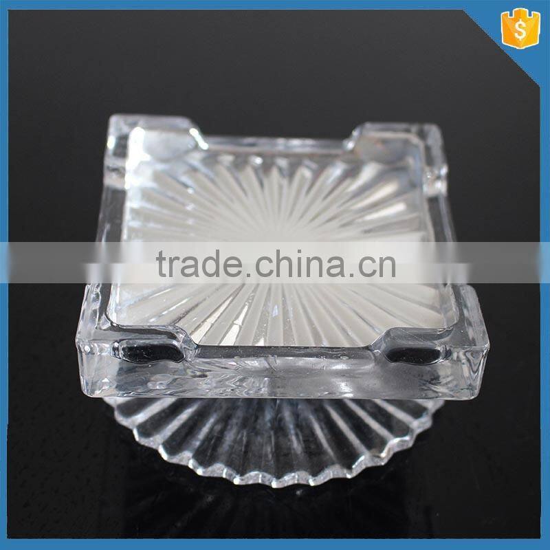 clear footed glass crystal cake stand