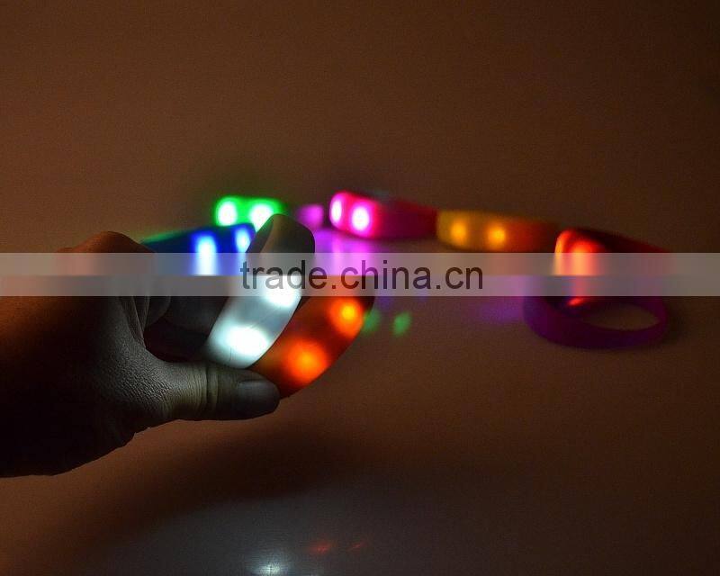 2016 Hot selling new products led bracelet motion sensor bracelets