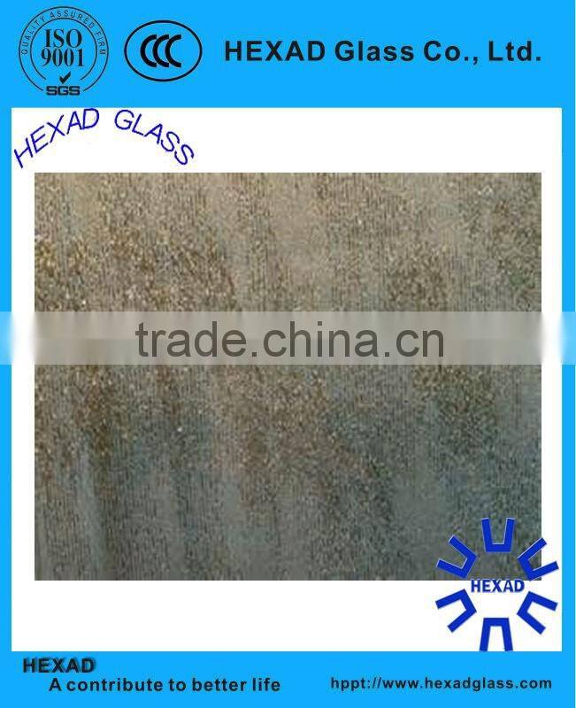 High Quality 6mm clear fireproof nashiji wired mesh glass