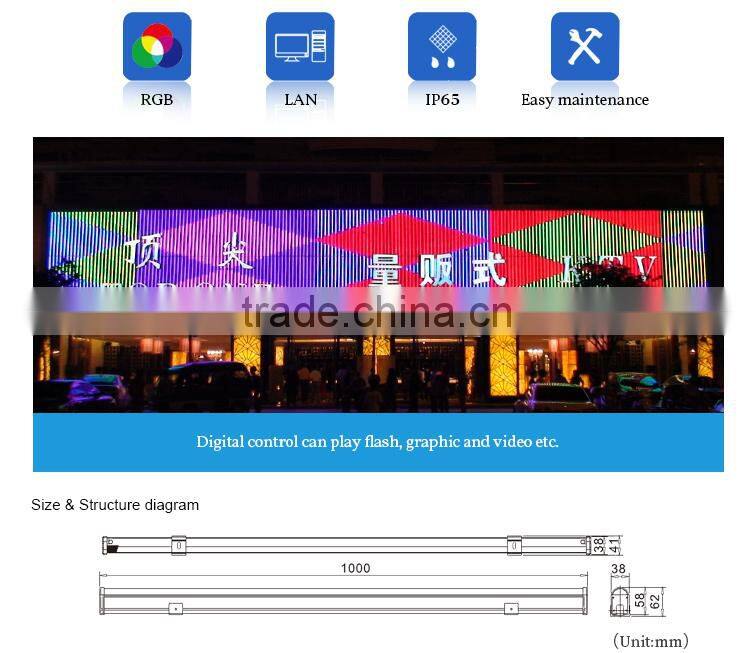 Linear RGB high power IP65 illumination LED stripe