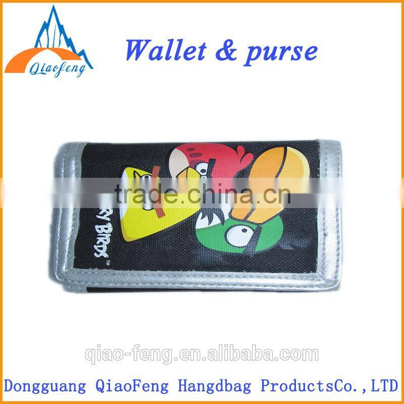 Cartoon wallet and printing kids wallet