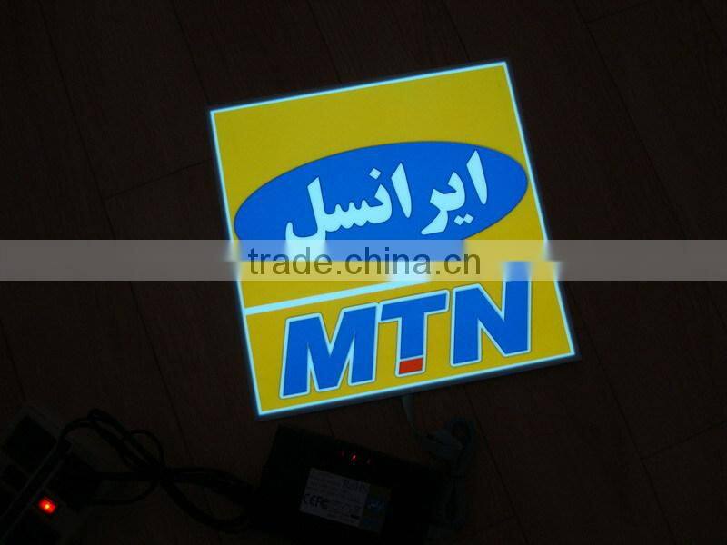 Hot sale excellent quality EL poster / EL Flash poster / EL advertisment poster