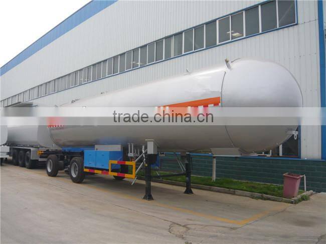 Hot selling propene LPG semi-trailer of 50-55 m3 with high quality for sale in south america