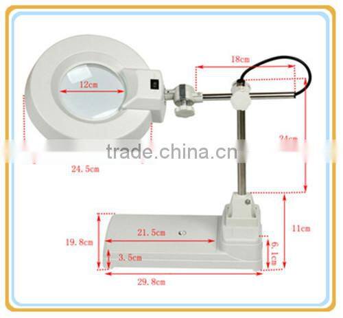 Desktop Industrial Magnifier Led Lamp 10x