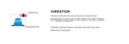 single zone compressor wine fridge