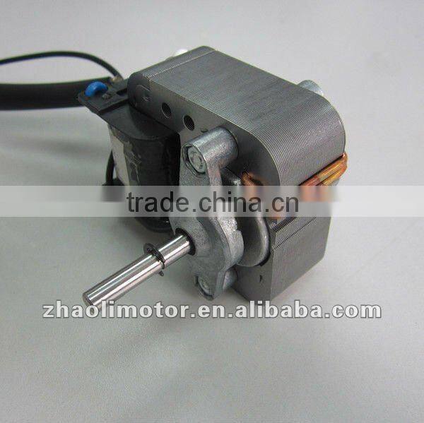 Motor ac Shaded Pole Motor YJ62-25: 220V,50hz,2500-3000rpm,CL.B electromotor electric motor specifications
