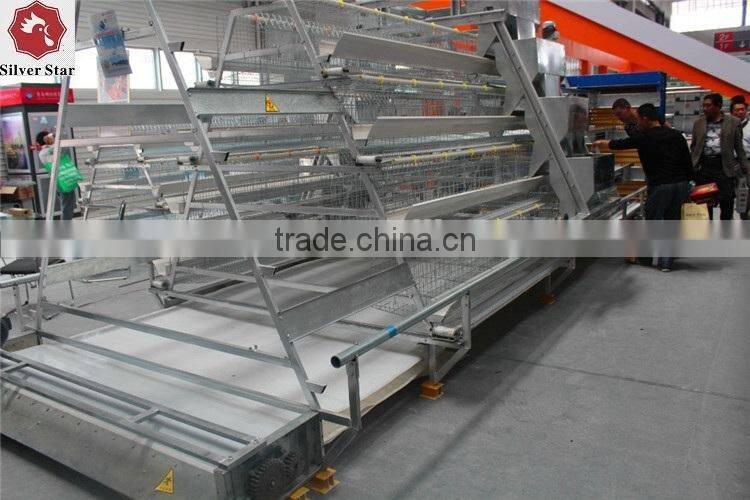 Chicken rearing cage, chicken farm cage for egg laying hens
