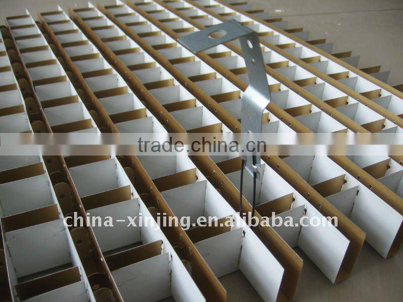 Metal open cell ceiling