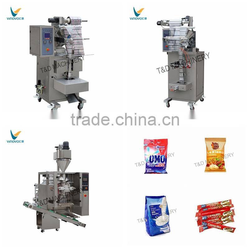 Vertical stainless steel food coffee packaging machine price