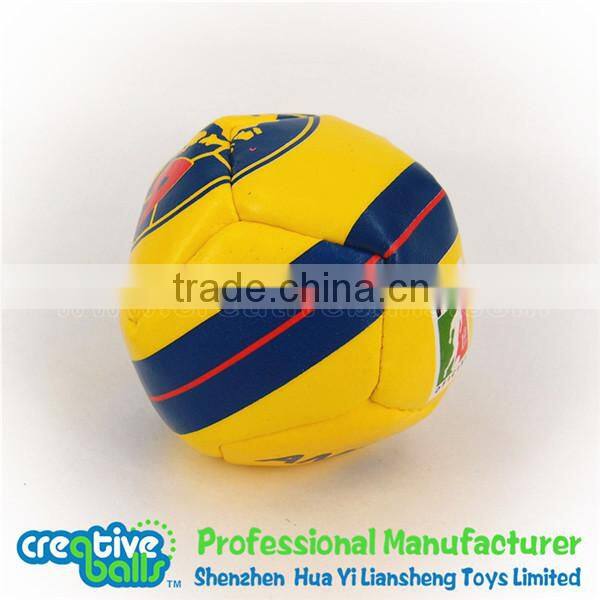 Promotional cheap footbag,custom funny hackysack.