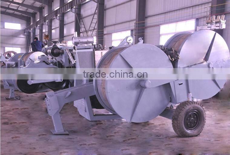 90KN Overhead Line Stringing Hydraulic Cable Hauling Machine