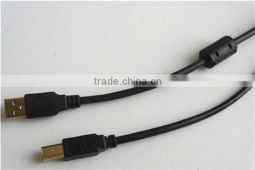 1ft Hi-Speed USB 2.0 Cable Type A Male to Type B Male For Printer / Scanner