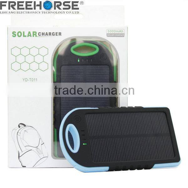 Solar battery charger solar portable battery charger cell phone charger 10000mah
