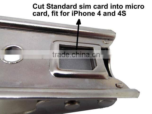 Best 4.5 Inch Smart Phone SD Micro Sim Card Cutter Cutting Pick Tool For Multi Sim Data Card