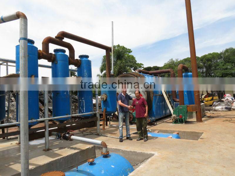 waste rubber oil refining machine